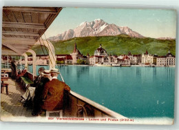 Delcampe - 6000 Luzern Lucerne - Pilatus Vierwaldstättersee Vom Schiff - 39405506 - Luzern