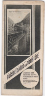 Delcampe - Dépliant Touristique. SUISSE. Carte Du Touriste. Chemins De Fer Fédéraux. 1929 - Dépliants Turistici