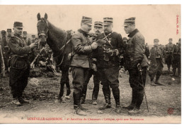Delcampe - Lunéville-garnison, 2° Bataillon De Chasseurs, Critique Après Une Manœuvre - Albi