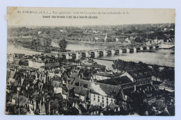Delcampe - CPA  [37] Indre Et Loire -  TOURS - Vue Générale Vers St-Cyr Prise De La Cathédrale - Tours