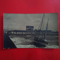 Delcampe - CARTE PHOTO PORT BATEAU MARENNES LIEU A IDENTIFIER 1918 - Zu Identifizieren