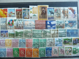 Delcampe - FINLANDE LOT DE 50 TP OBLITERES TOUS DIFFERENTS - Sonstige & Ohne Zuordnung