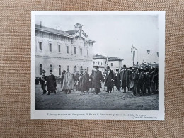 Delcampe - Inaugurazione Sempione Nel 1906: Re E Presidente Passano In Rivista La Truppa. - Autres & Non Classés