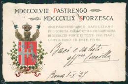 Delcampe - Militari II Reggimento Piemonte Cavalleria Pastrengo Sforzesca Cartolina XF1853 - Régiments