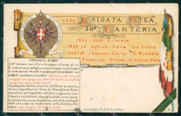 Delcampe - Militari Reggimentali 30º Reggimento Fanteria 1927 Cartolina XF4758 - Régiments
