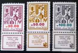 Delcampe - ISRAEL              N° 904/906              NEUF** - Ongebruikt (met Tabs)