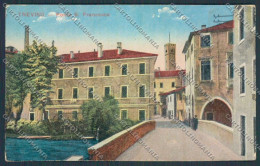Delcampe - Treviso Città Ponte Sanm Francesco RETRO BIANCO Cartolina BB9457 - Treviso
