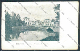 Delcampe - Treviso Città Barriera Vittorio Emanuele PIEGHINE Cartolina BB9462 - Treviso