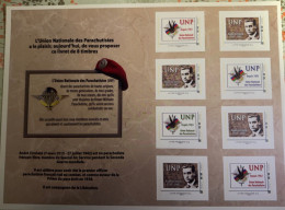 Delcampe - Collector Personnalisé PRIVE  UNION NATIONALE Des PARACHUTISTES - Collectors
