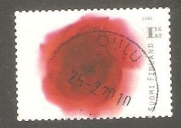 Delcampe - Finland - Scott 1332   Flower - Gebraucht