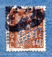 Delcampe - (Us.6) PORTOGALLO ° - 1935 -   PERFIN.  Yv. 582. Usato, Used - Usado