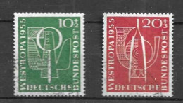 Delcampe - GERMANY  -  19555  -  COMPLET USED  SET  -  Scott Nr  B342/3 - Gebraucht