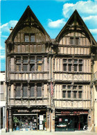 Delcampe - Carte Postale - 14 - Caen - Les Façades Typiques Des Vieilles Maisons à Pans De Bois De La Rue Saint-Pierre - Carte Neuv - Caen