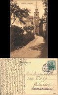 Delcampe - Ansichtskarte Oederan Straßenpartie Durchfahrt 1910 - Oederan