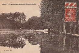 Delcampe - GU 2 -(60) FONTAINE CHAALIS  -  ETANG DE CHAALIS  -  2 SCANS - Sonstige & Ohne Zuordnung
