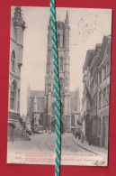 Delcampe - Gent, Gand, Hoofdkerk Van Sint-Baafs, 1907 - Gent