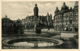 Delcampe - LEIPZIG Sachsen Partie Am Neuen Rathaus - Leipzig