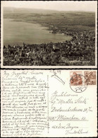 Delcampe - Ansichtskarte Zug Zoug | Zugo Blick über Die Stadt 1949 - Autres & Non Classés