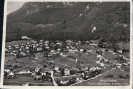 Delcampe - LIE Flugaufnahme Vaduz - Liechtenstein
