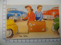 Delcampe - SPA (Belgique ) Carte à Système 10 Vues - Spa