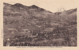 Delcampe - CPA  ISERE - THEYS - Vue Générale Et Château D'Herculais - Voyagé - Theys