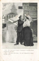 Delcampe - [-20%] Couple - Et Je Sais Faire Risette - Un Couple Dans La Rue - Carte Postale - Paare