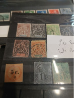 Delcampe - Lot Timbres  LA REUNION TIMBRE AIGLE DEFECTUEUX - Otros & Sin Clasificación
