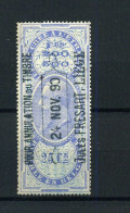 Delcampe - Fiscale Zegel N° 2 - 25 C. - 1890 - Francobolli