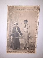 Delcampe - CPA , Sport , Tennis , Le Roman De Jeunes Filles , 1 Première Rencontre , 1904 - Tennis