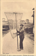 Delcampe - 62. Wissant - Trente Ans Passés - Pêcheur De Crevettes - Wissant