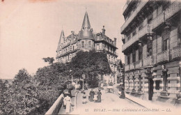 Delcampe - 63 ROYAT HOTEL CONTINENTAL ET CASTEL HOTEL - Royat