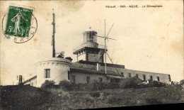 Delcampe - CPA Phare Agde Le Semaphore - Fari