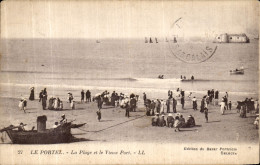 Delcampe - CPA Le Portel La Plage Et Le Vieux Port - Le Portel