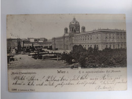 Delcampe - Ansichtskarte Aus Wien (Bundesmuseen) - Gelaufen 1902 - Musei