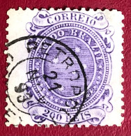 Delcampe - BRASIL 1890: CRUZEIRO DO SUL 200 REIS VIOLETA - Mi:BR 89, Sn:BR 103, Yt:BR 71, Sg:BR 91, RHM:BR 73 - Oblitérés