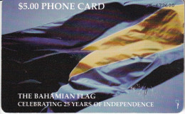 Delcampe - TARJETA DE BAHAMAS DE $5 THE BAHAMIAN FLAG (BANDERA) - Bahamas