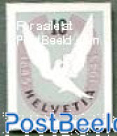 Delcampe - Switzerland 1945 Basel Pigeon 1v (from S/s), Mint NH, Nature - Birds - Ungebraucht