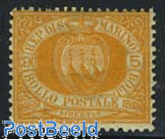 Delcampe - San Marino 1890 5c. Orange, Unused Hinged, Unused (hinged) - Nuovi