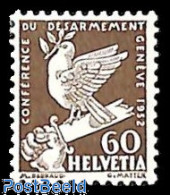 Delcampe - Switzerland 1932 Stamp Out Of Set, Mint NH, Nature - Birds - Ungebraucht
