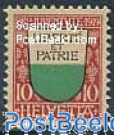 Delcampe - Switzerland 1919 10c, Stamp Out Of Set, Mint NH, History - Coat Of Arms - Ungebraucht