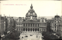 Delcampe - CPA Saint Etienne Hotel De Ville - Saint Etienne