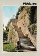 Delcampe - Carte Postale - 45 - Pithiviers - Les Remparts - L'escalier De La Poterne - CPM - Voir Scans Recto-Verso - Poscard - Car - Pithiviers