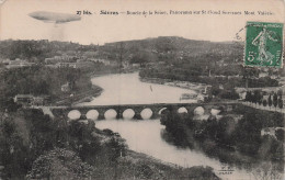 Delcampe - 92 SEVRES BOUCLE DE LA SEINE PANORAMA SUR ST CLOUD SURESNES MONT VALER - Sevres