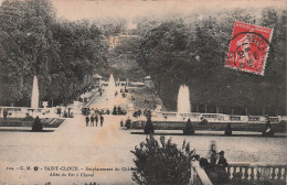 Delcampe - 92 SAINT CLOUD EMPLACEMENT DU CHATEAU ALLEE DU FER A CHEVAL - Saint Cloud
