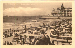 Delcampe - Ostende - La Plage - Oostende