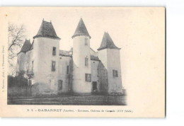 Delcampe - GABARRET - 7 - Château De Caumale - Très Bon état - Gabarret