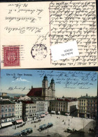 Delcampe - 693826 Linz An Der Donau Franz Josefsplatz Gel Mauerkirchen Braunau Am Inn - Linz