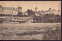 Delcampe - CP " Pau " Le Château, Vue Prise Du Jurançon - Pau