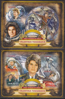 Delcampe - Dz2424 ! Imperf 2016 Maldives Space Valentina Tereshkova #6534-6537+Bl978 Mnh - Autres & Non Classés