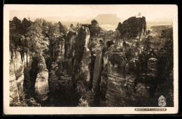 Delcampe - Foto-AK Walter Hahn, Dresden, NR: 2290, Bastei, Lilienstein - Fotografie